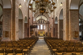 Interior of Ratzeburg Cathedral, Ratzeburg, Schleswig-Holstein, Germany