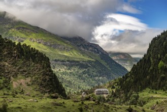 Hôtel du Cirque et de la Cascade in the Pyrenees National Park near Gavarnie-Gèdre, France