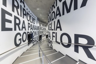 The Mercedes-Benz Museum in Stuttgart presents a journey through the automotive history of the