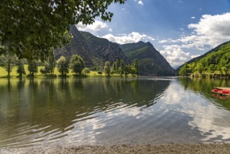 The Pantá de la Torrassa reservoir, Pyrenees, France
