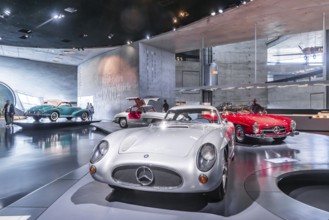 Mercedes-Benz 300 SLR Uhlenhaut Coupé from 1955. Two examples were built, one was auctioned. With