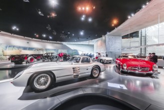 Mercedes-Benz 300 SLR Uhlenhaut Coupé from 1955. Two examples were built, one was auctioned. With