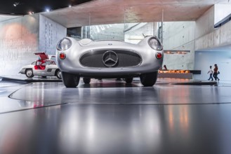 Mercedes-Benz 300 SLR Uhlenhaut Coupé from 1955. Two examples were built, one was auctioned. With