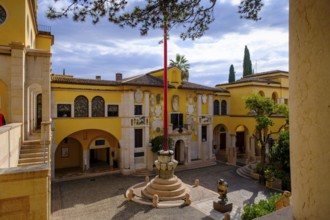 Residence, Vittoriale degli Italiani, house and garden of Gabriele D'Annunzio, Gardone Riviera, on