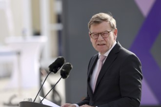 Johann Walter David Rudolf Jo Wadephul, Federal Foreign Minister - Ceremony 70 years of Germany in