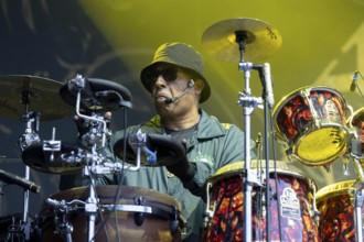 Eric Bobo, Percussion, Cypress Hill, Hip-Hop, Rap, USA, open air at the Citadel Music Festival, 09