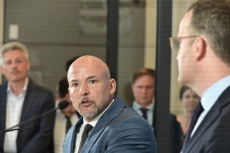 The deputy chairman of the CDU/CSU parliamentary group, Alexander Hoffmann (CSU), at the weekly