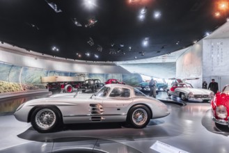 Mercedes-Benz 300 SLR Uhlenhaut Coupé from 1955. Two examples were built, one was auctioned. With