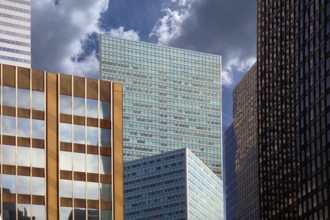 Skyscrapers in Manhattan, New York City, USA