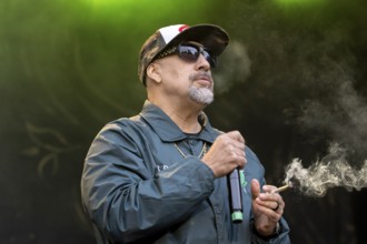 B-Real, Rapper, Cypress Hill, Hip-Hop, Rap, USA, open air at the Citadel Music Festival, 09.07