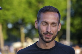 SC Käfertal against Waldhof Mannheim (test match) ***Picture: Dominik Glawogger, coach of Waldhof