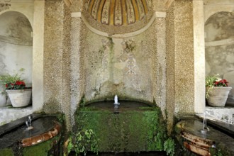 Fontana di Pandora, Renaissance garden of Villa d'Este, water features, fountains, UNESCO World