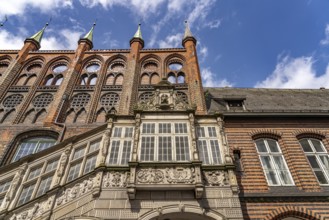 Lübeck Town Hall, Hanseatic City of Lübeck, Schleswig-Holstein, Germany