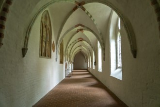The cloister of Ratzeburg Cathedral, Ratzeburg, Schleswig-Holstein, Germany