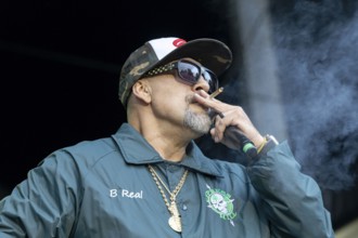 B-Real, Rapper, Cypress Hill, Hip-Hop, Rap, USA, open air at the Citadel Music Festival, 09.07