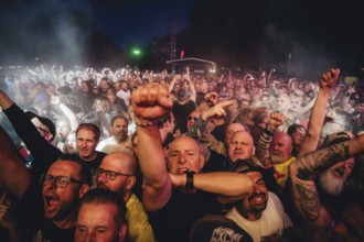 Fans of the Sex Pistols ft. Frank Carter live at the Berlin Zitadelle Spandau on 04.07.2025