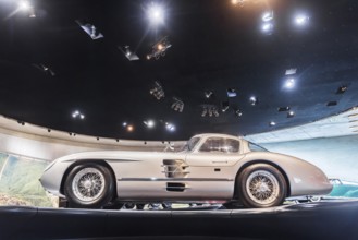 Mercedes-Benz 300 SLR Uhlenhaut Coupé from 1955. Two examples were built, one was auctioned. With