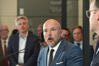 The deputy chairman of the CDU/CSU parliamentary group, Alexander Hoffmann (CSU), at the weekly