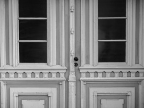 House entrance door, Mecklenburg-Western Pomerania, Germany