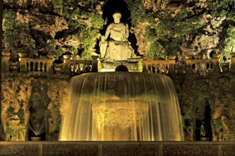 Ovato Fountain Fontana dell'Ovato, Renaissance garden of Villa d'Este, water features, fountains,