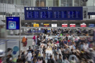 Frankfurt Airport: Busy after the start of the summer holidays in some German states