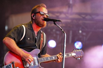 Dan Auerbach, singer/guitarist, from THE BLACK KEYS live at Zitadelle Spandau on 01.07.2025
