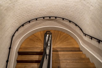 Staircase in the newly built garnison church in Potsdam, Brandenburg, Germany