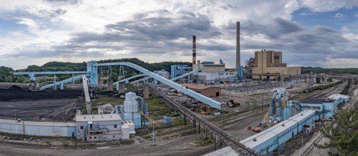 West Olive, Michigan - The J.H. Campbell coal-fired power plant. Consumers Energy had planned to