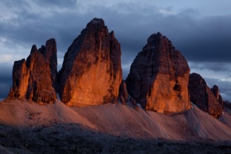Tre Cime di Lavaredo, Dolomites, South Tyrol, Italy