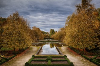 Park Landscape Ballenstedt Harz in Autumn