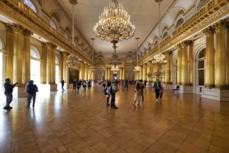 St. Petersburg Russia. The Winter Palace Hermitage Museum