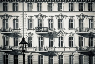 Facade of a beautiful old house found in Kreuzberg, Berlin