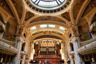 Prague Czech Republic. The Smetana Hall inside Municipal House