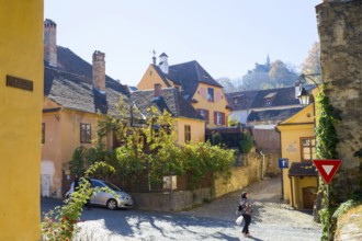 Old town centre of Sighisoara, Romania