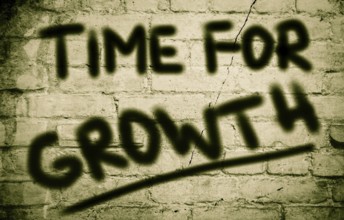 Time For Growth Concept
