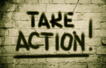 Take Action Concept