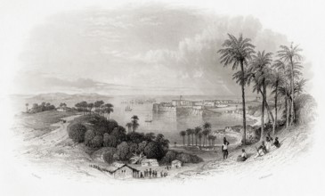 Bombay, India Engraved by Willmore after T Allom