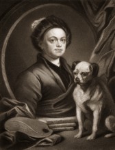 William Hogarth, 1697 - 1764, an English painter, printmaker, pictorial satirist, social critic,