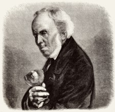 Denis-Desire Riocreux, 1791-1872, Designer und Maler von französischem Porzellan, erster Kurator
