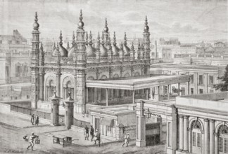 Ghulam Muhammed Mosque in Calcutta, west Bengal, India, Asia