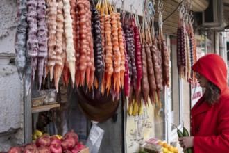 Churchkhela snack in Georgia