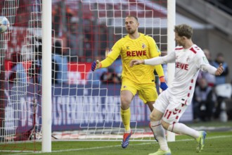 Marvin Schwäbe (1.FC Köln, Goalkeeper, #1), Florian Kainz (1.FC Köln, Midfield, #11) Own goal 2:2