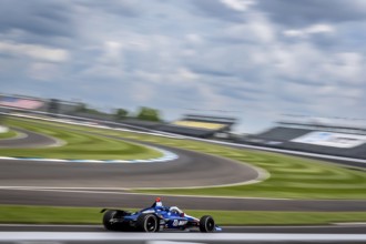 MARCO ANDRETTI (98) of Nazareth, Pennsylvania practices for the 108th Running of the Indianapolis