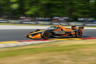 FELIX ROSENQVIST (6) of Varnamo, Sweden travels through the turns during a practice for the Sonsio