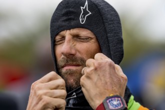 ROMAIN GROSJEAN (77) of Geneva, Switzerland prepares for the Inaugural Thermal Club $1 Million