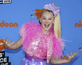 JoJo Siwa at the Nickelodeon's 2018 Kids' Choice Awards held at the Forum in Inglewood, USA on