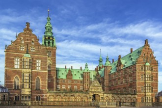 Frederiksborg Palace is a palace in Hillerod, Denmark. It was built as a royal residence for King