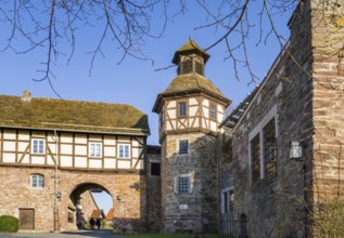 Wülmersen moated castle, Trendelburg, Hesse, Germany