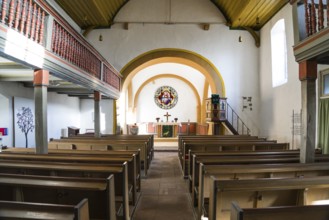 Protestant city church, Helmarshausen, Bad Karlshafen, Hesse, Germany