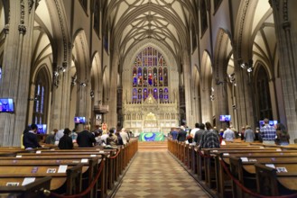 Manhattan, New York City, New York, USA, North America, Interior view of the majestic Trinity